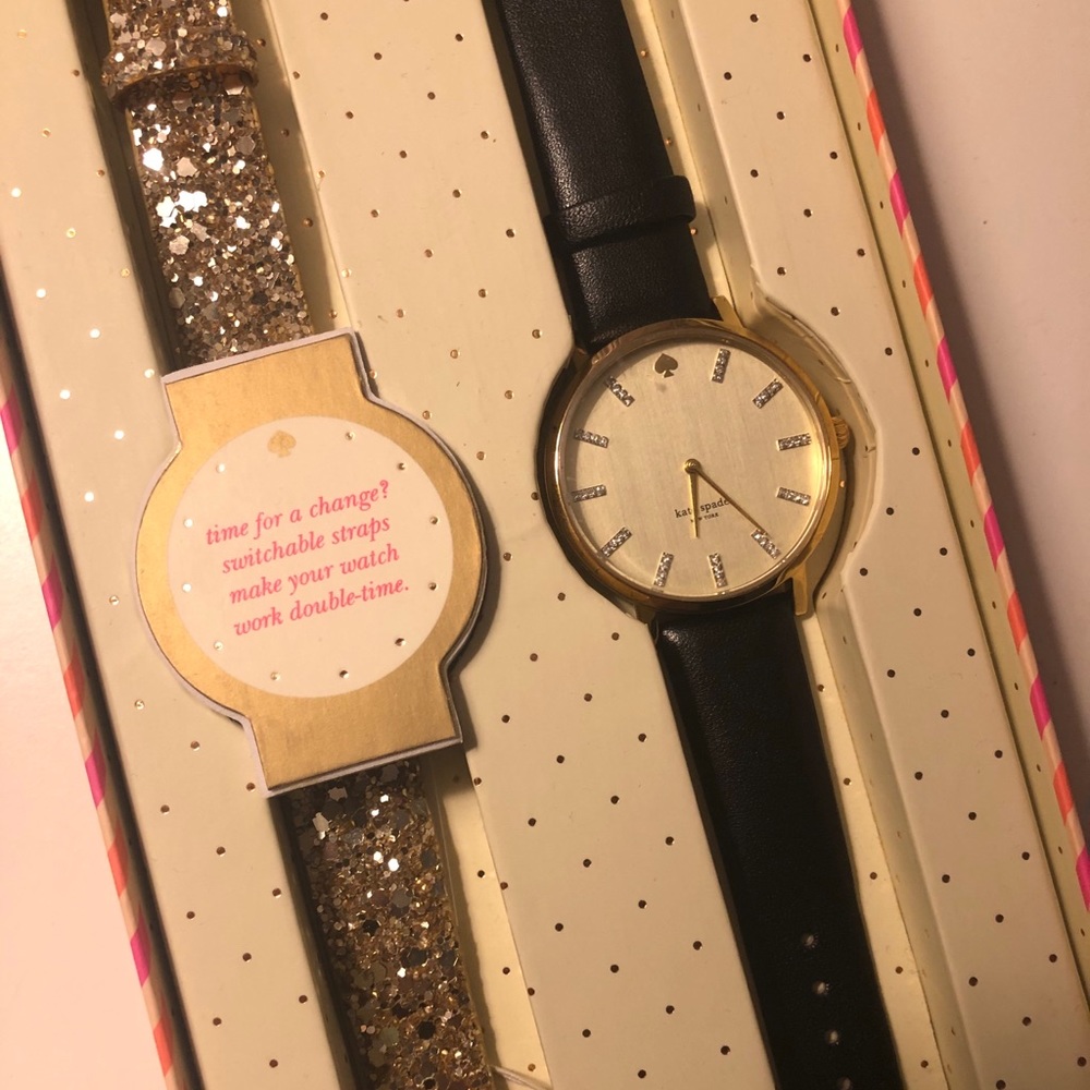 Kate Spade | Glitter Metro Grand Watch